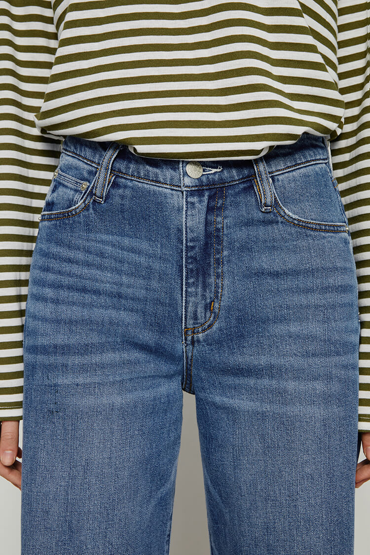 Hey Joanie Women's High-Rise Baggy Wide-Leg Jeans