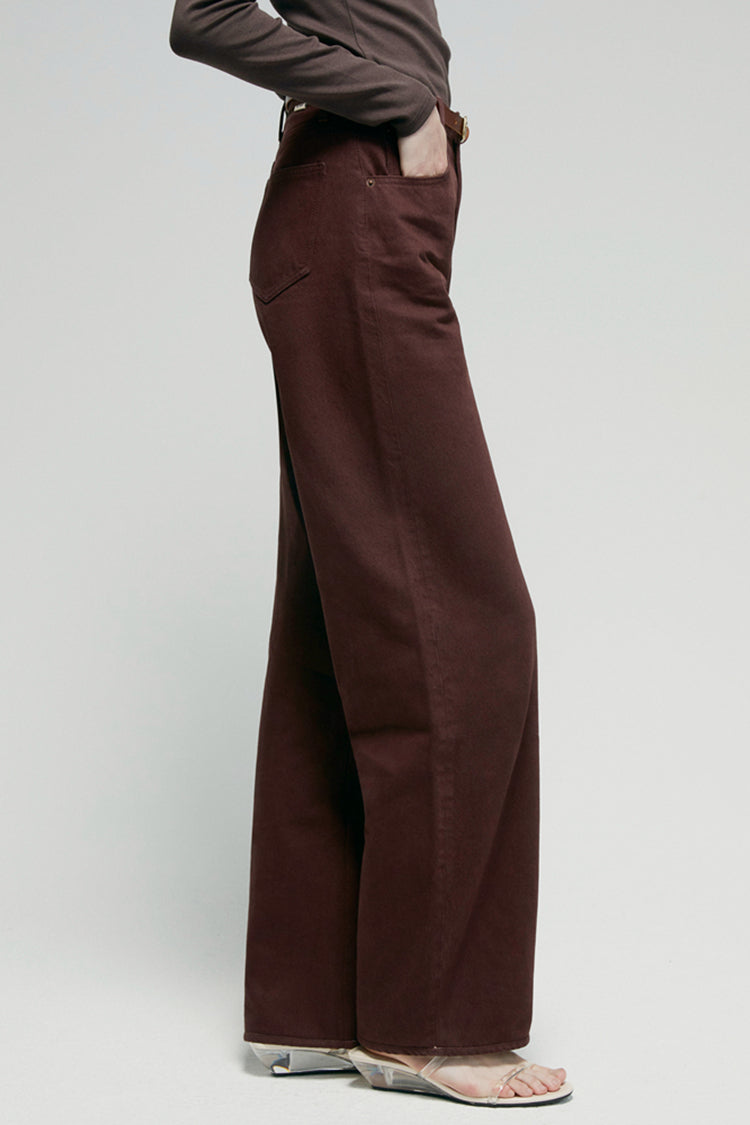 Hey Joanie Women's High-Rise Relaxed Wide-Leg Jeans