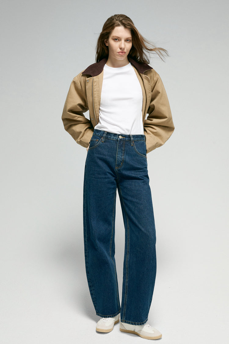 Hey Joanie Women's High-Rise Relaxed Wide-Leg Jeans