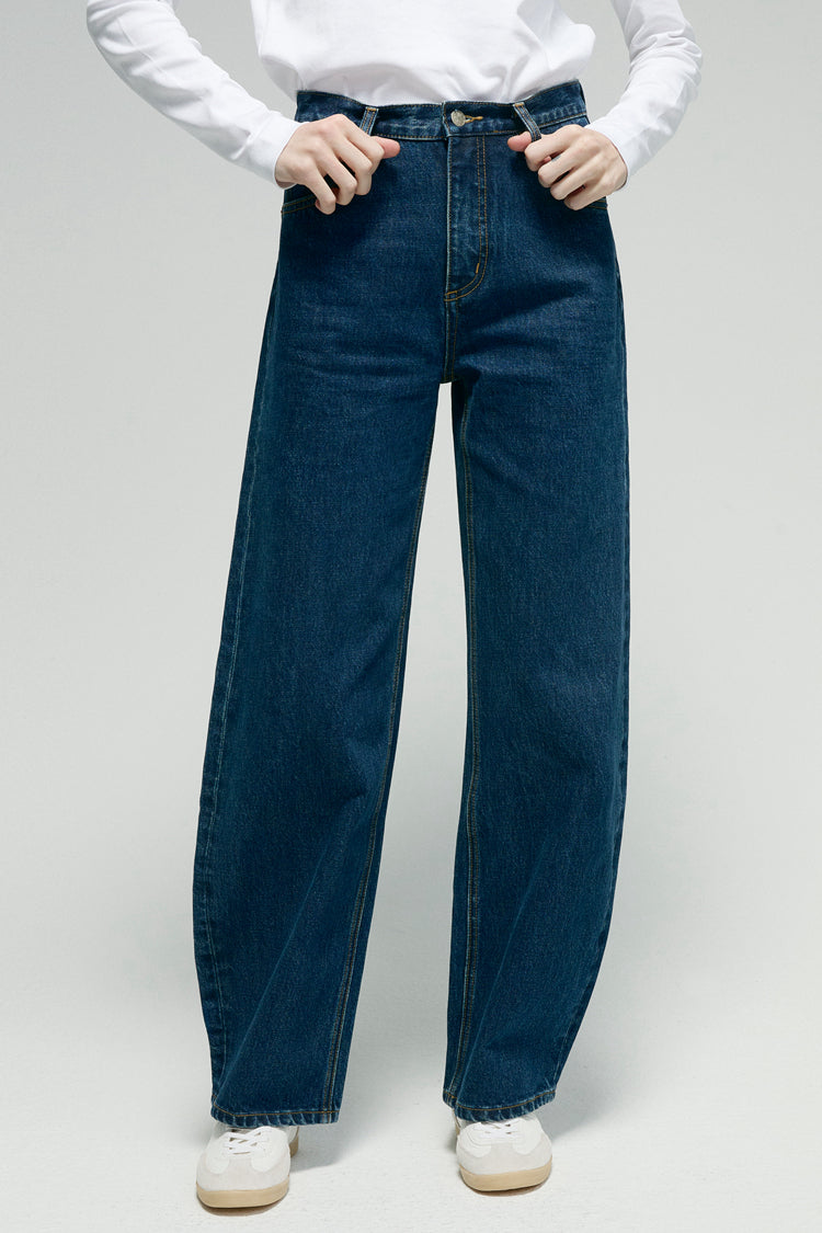 Hey Joanie Women's High-Rise Relaxed Wide-Leg Jeans