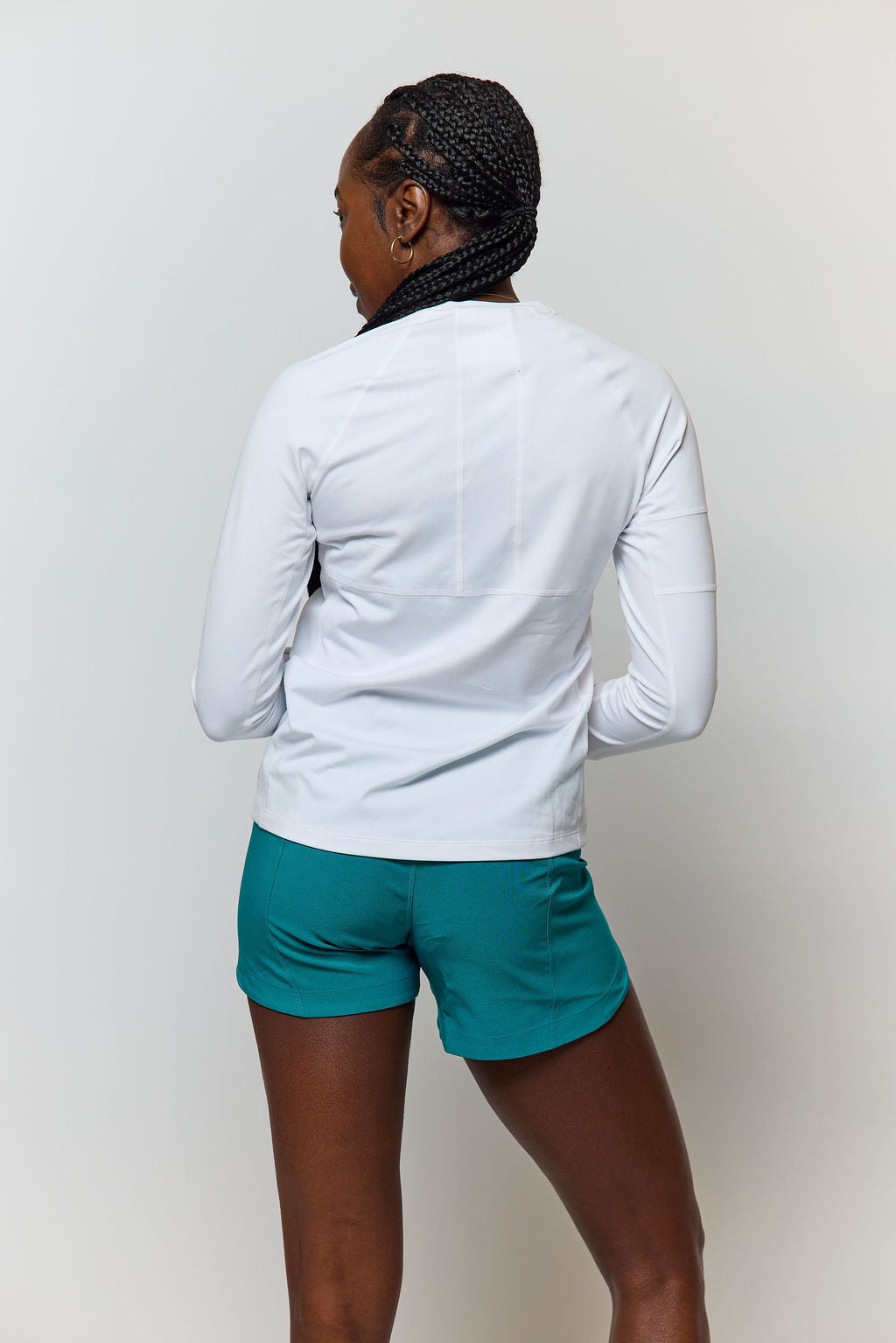 Women's Workout Shorts — Ultra-Stretch Four-Way Training Shorts
