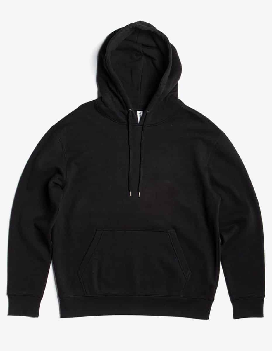 Unisex Heavyweight Fleece Hoodie — Cotton-Poly Pullover Sweatshirt