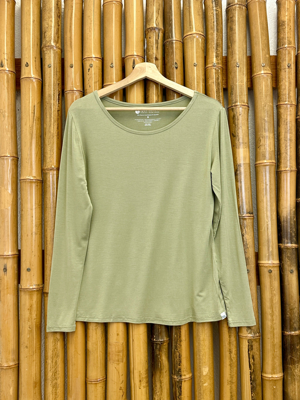 Women's Bamboo Lounge Long Sleeve T-Shirt — Soft Viscose Loungewear Top