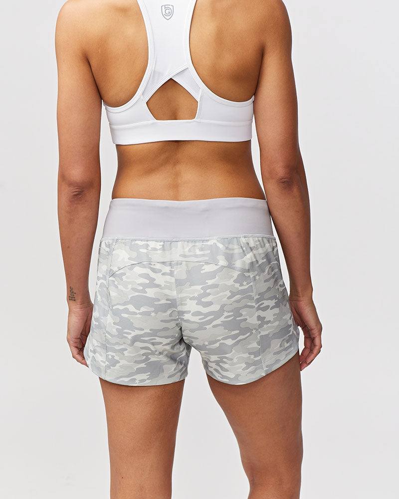 Women's Workout Shorts — Ultra-Stretch Four-Way Training Shorts