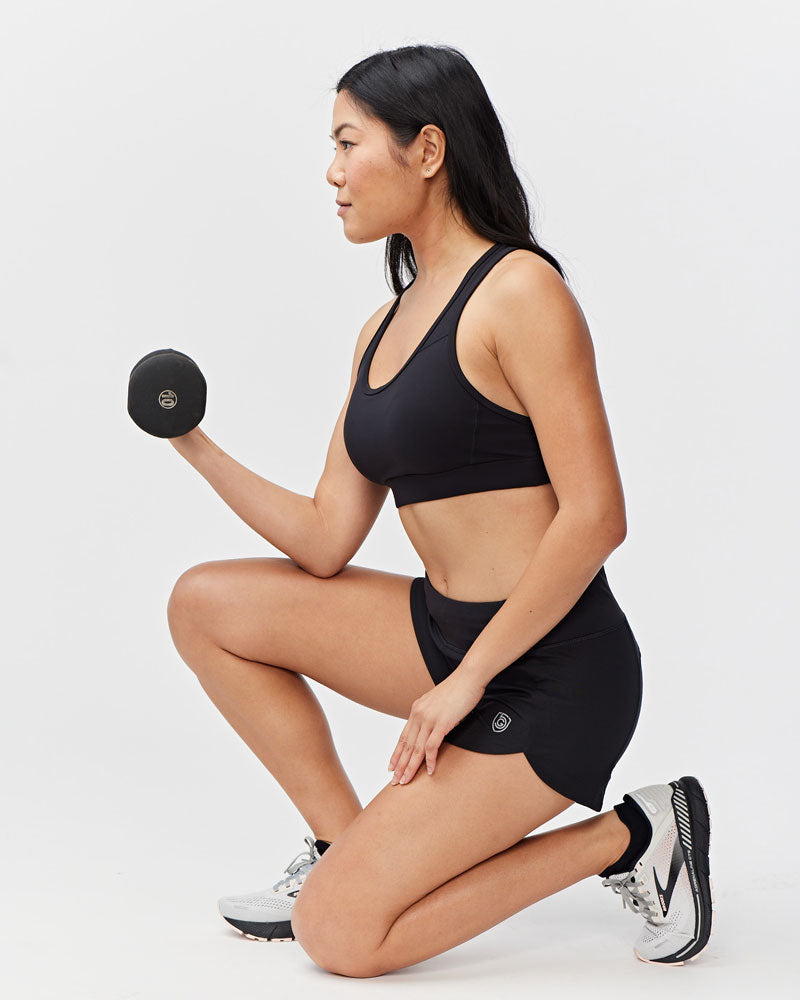 Women's Workout Shorts — Ultra-Stretch Four-Way Training Shorts