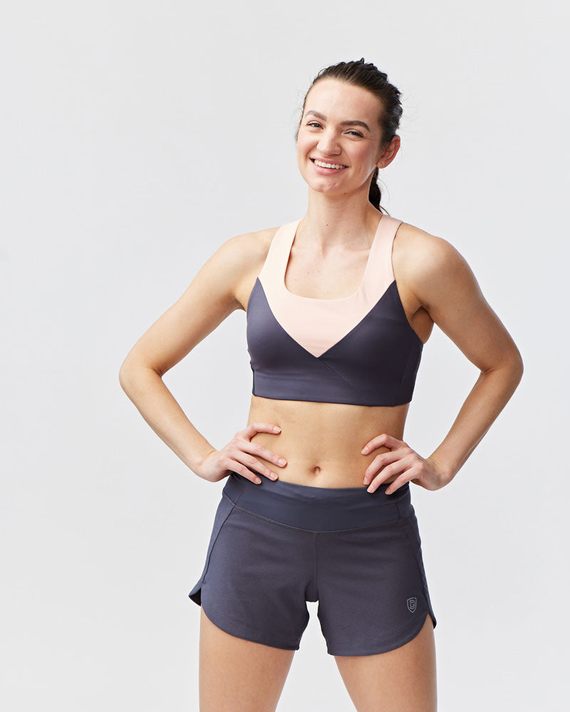Women's Workout Shorts — Ultra-Stretch Four-Way Training Shorts