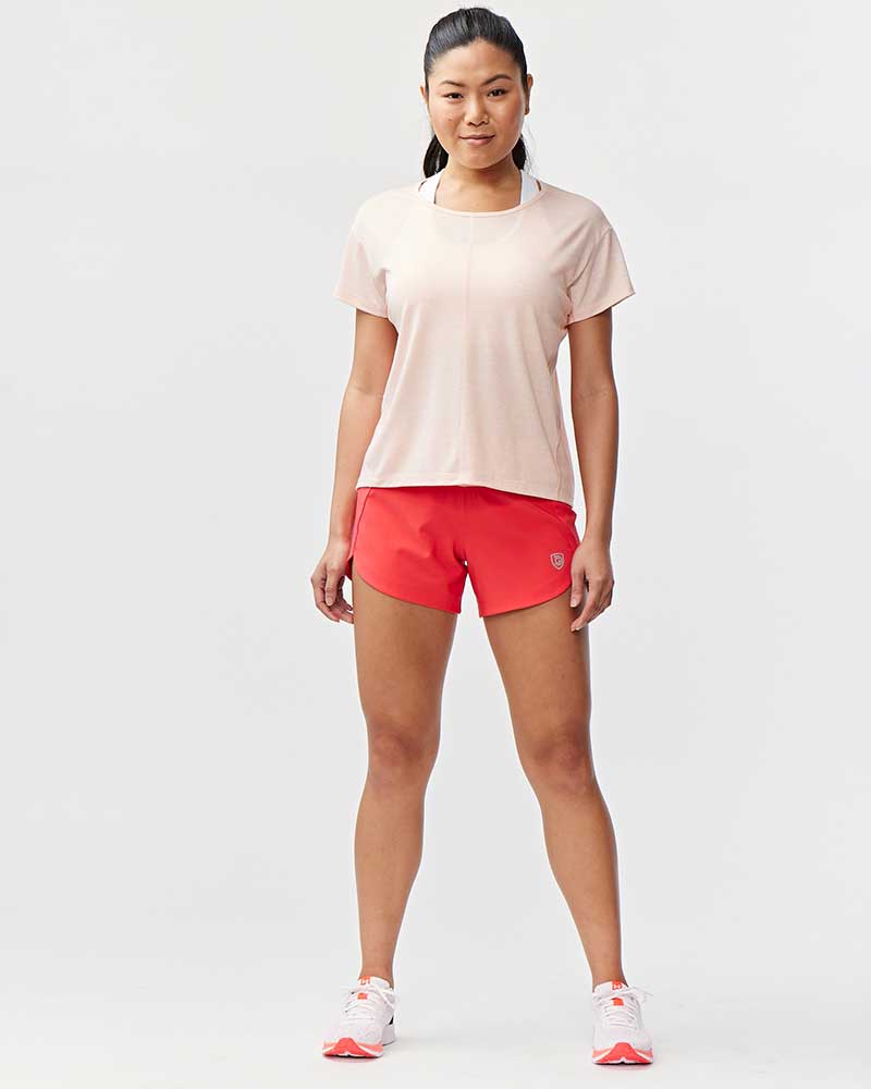 Women's Workout Shorts — Ultra-Stretch Four-Way Training Shorts