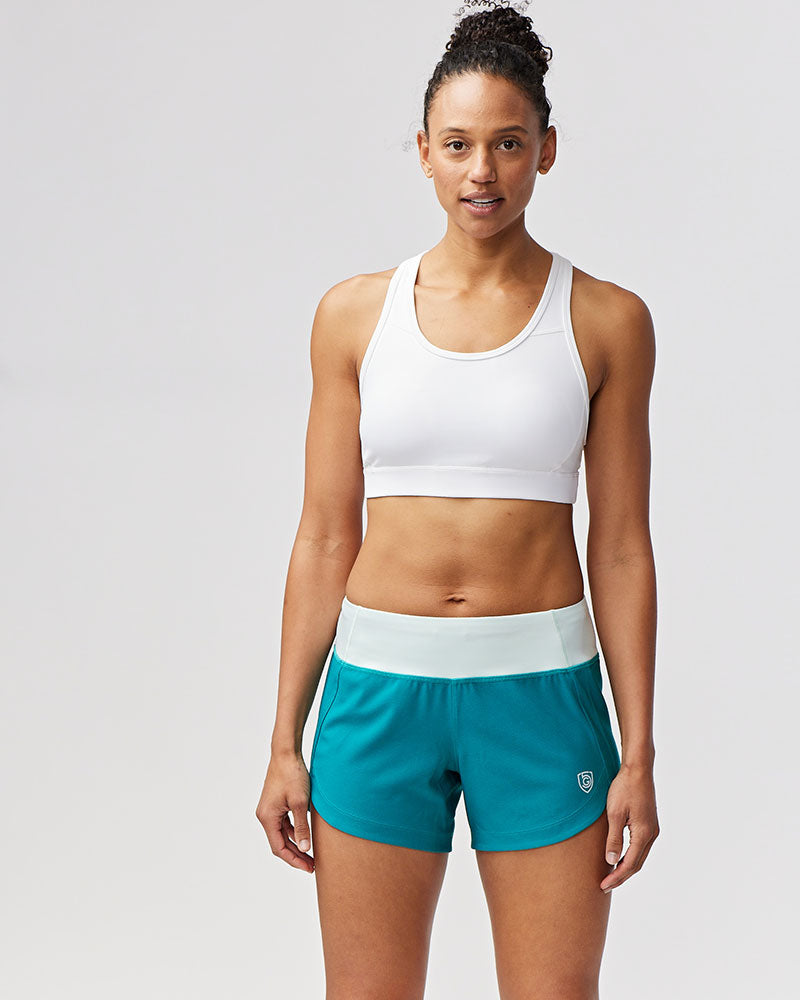 Women's Workout Shorts — Ultra-Stretch Four-Way Training Shorts