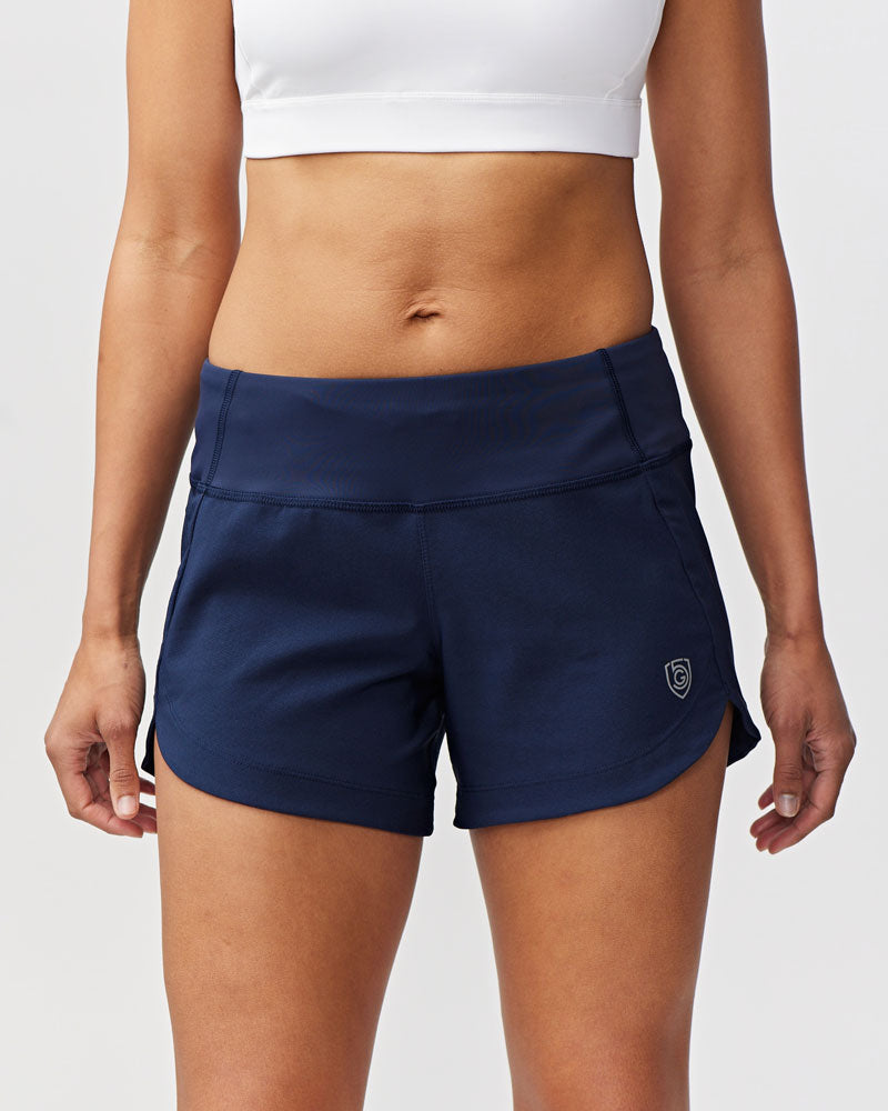 Women's Workout Shorts — Ultra-Stretch Four-Way Training Shorts
