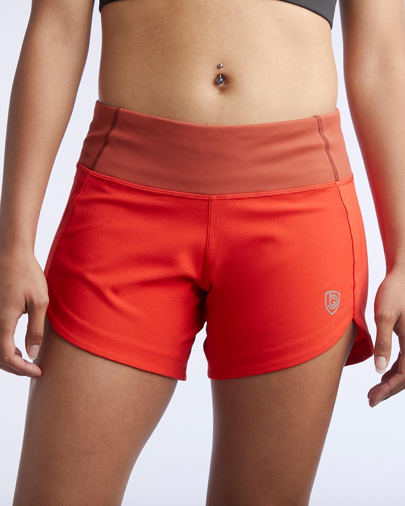 Women's Workout Shorts — Ultra-Stretch Four-Way Training Shorts