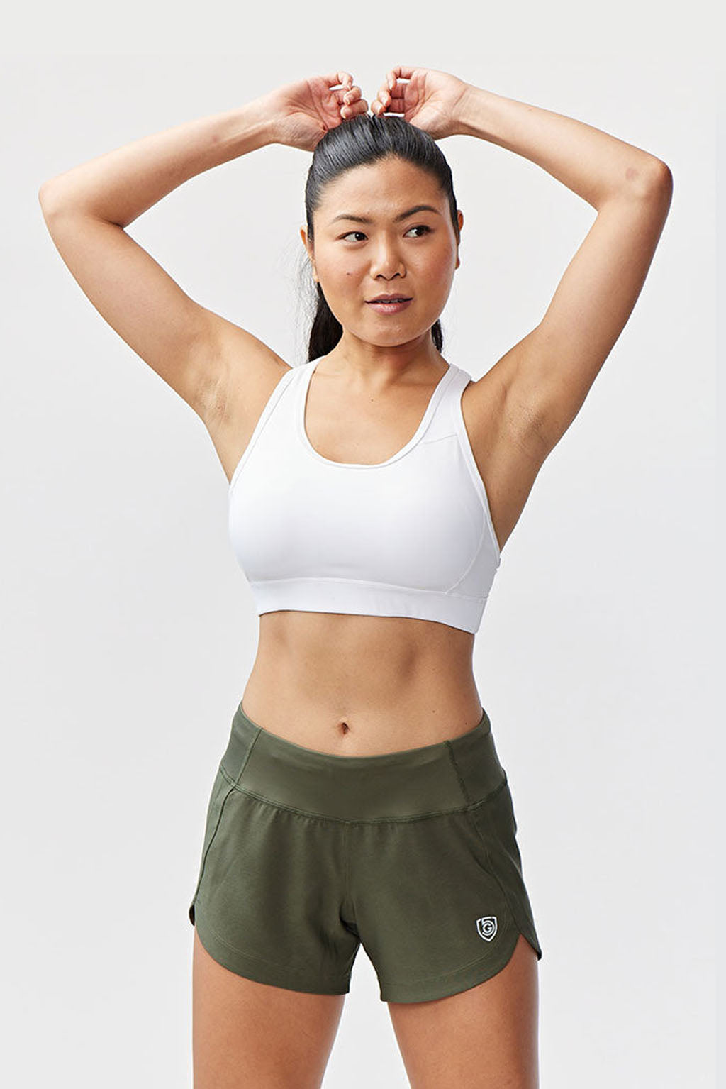 Women's Workout Shorts — Ultra-Stretch Four-Way Training Shorts