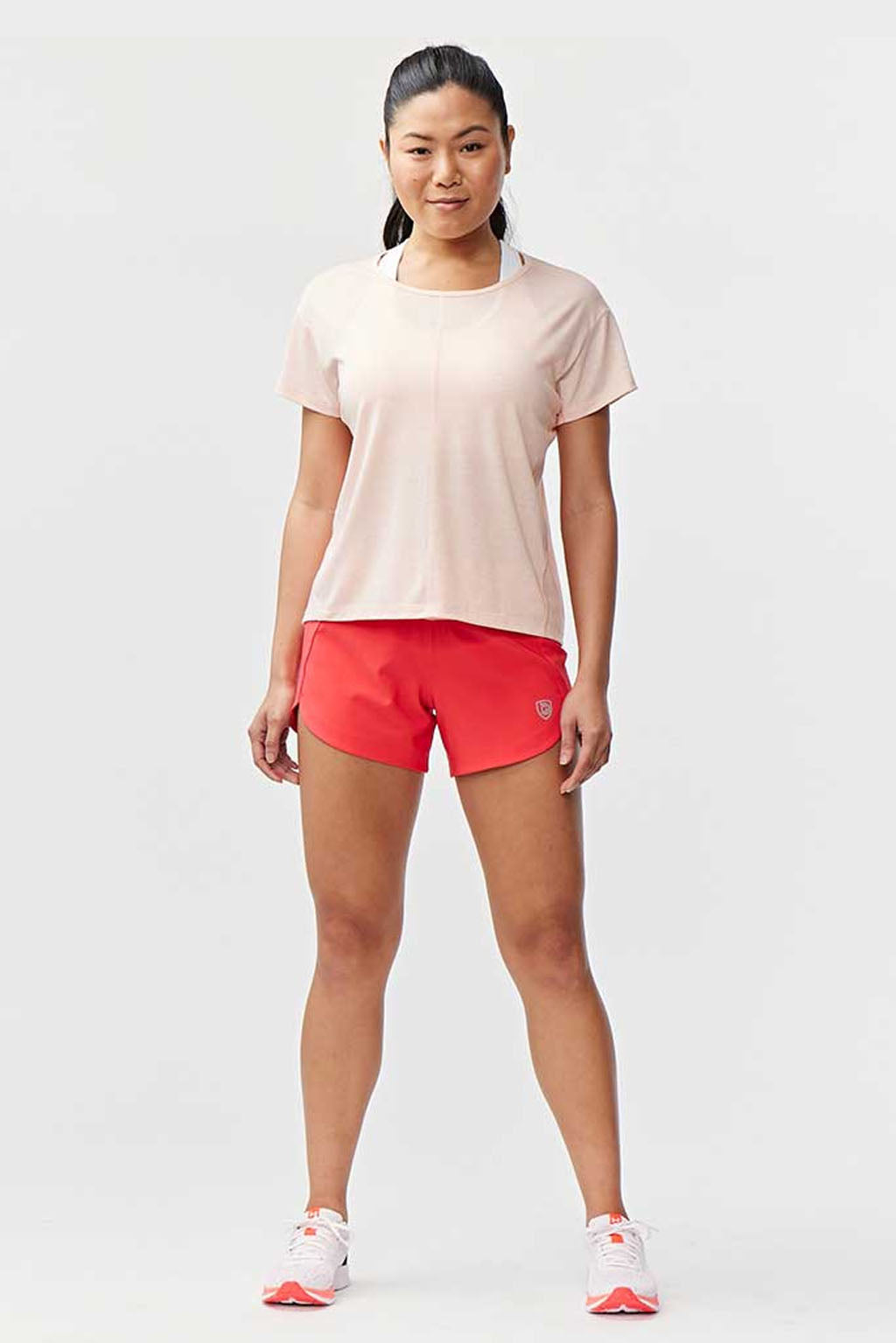 Women's Workout Shorts — Ultra-Stretch Four-Way Training Shorts