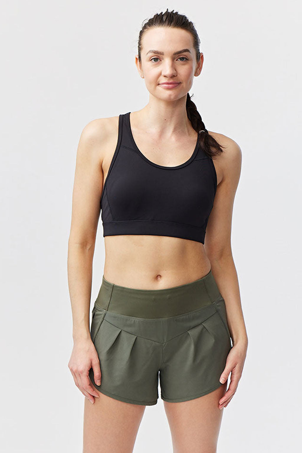 Women's High-Rise Running Shorts — Silky Soft Stretch Training Shorts