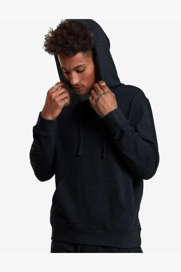 Unisex Heavyweight Fleece Hoodie — Cotton-Poly Pullover Sweatshirt