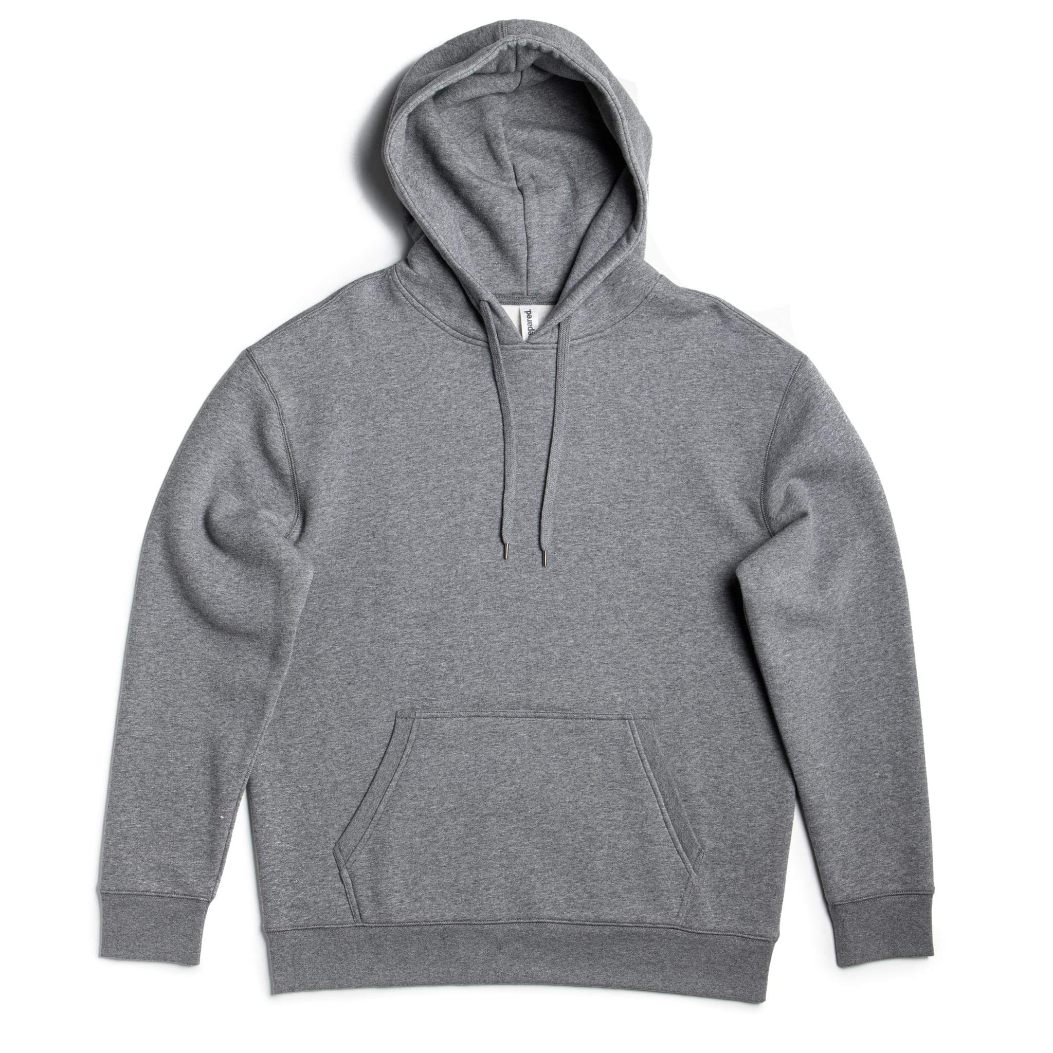 Unisex Heavyweight Fleece Hoodie — Cotton-Poly Pullover Sweatshirt