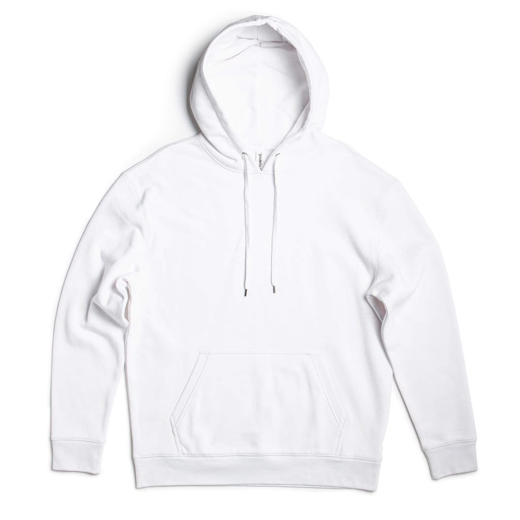 Unisex Heavyweight Fleece Hoodie — Cotton-Poly Pullover Sweatshirt