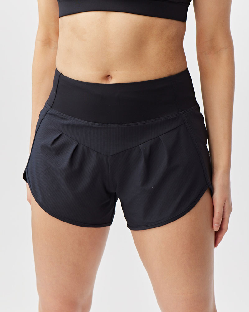 Women's High-Rise Running Shorts — Silky Soft Stretch Training Shorts