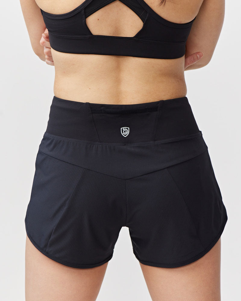 Women's High-Rise Running Shorts — Silky Soft Stretch Training Shorts