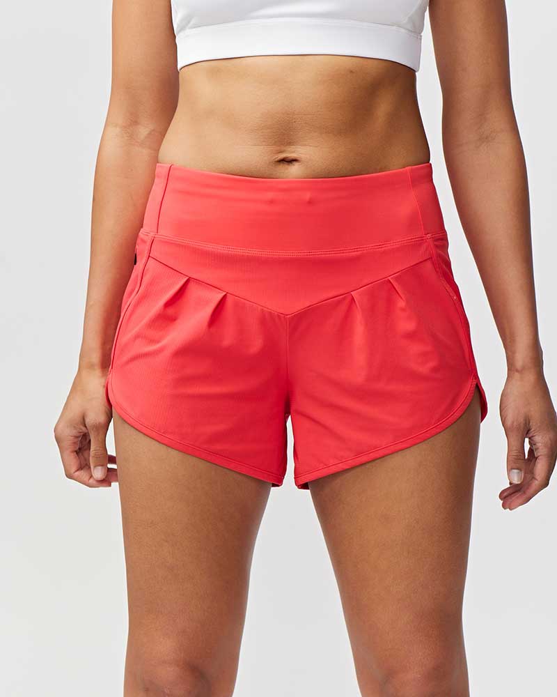 Women's High-Rise Running Shorts — Silky Soft Stretch Training Shorts