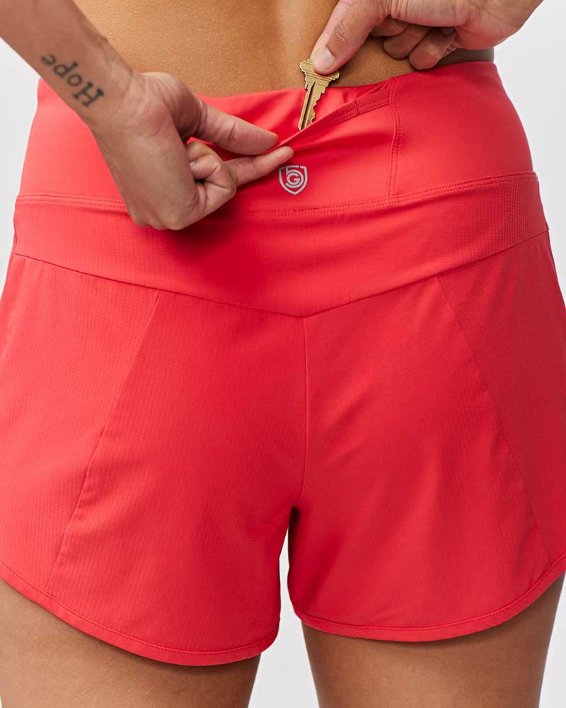 Women's High-Rise Running Shorts — Silky Soft Stretch Training Shorts