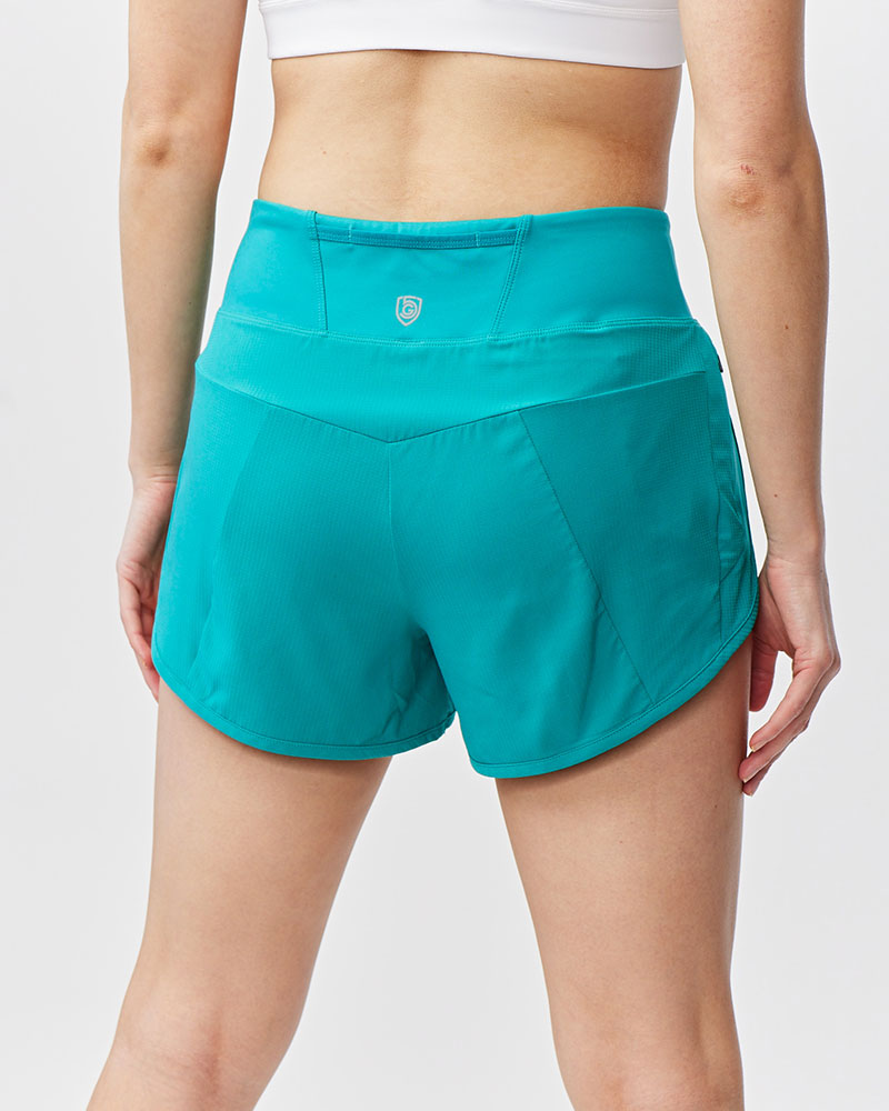 Women's High-Rise Running Shorts — Silky Soft Stretch Training Shorts